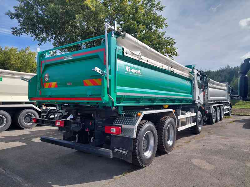 IVECO X-WAY AD300X50Z HR OFF 6x4 + třístranný sklápěč - foto 4