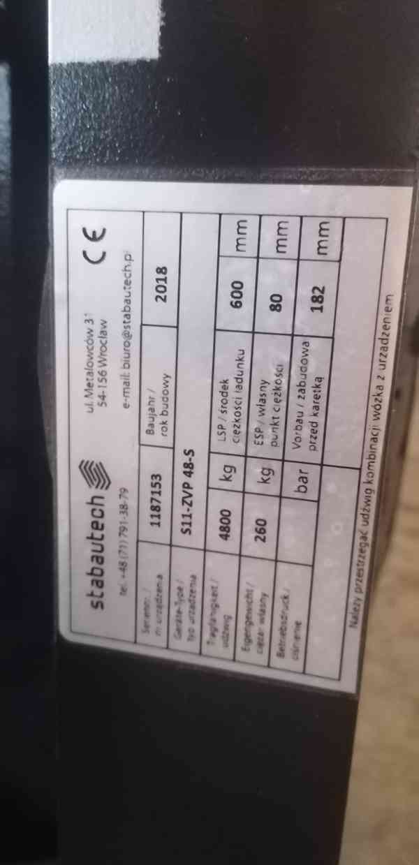 LINDE H40D-02 triplex, pozicionér s bočním posuvem - foto 12