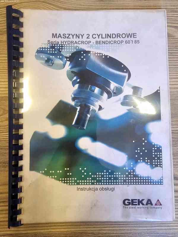 Hydraulické profilové nůžky GEKA HYDRACROP 55/S - foto 6