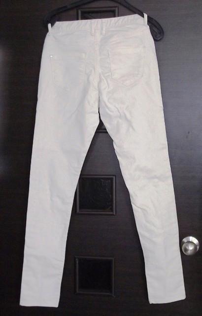 Smetanově bílé džíny skinny velikost 36 - foto 2