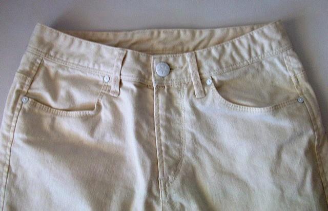 Smetanově bílé džíny skinny velikost 36