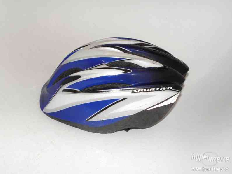 Cyklistická helma ( přilba na kolo ) Sportivo vel. S (49-54) - foto 1