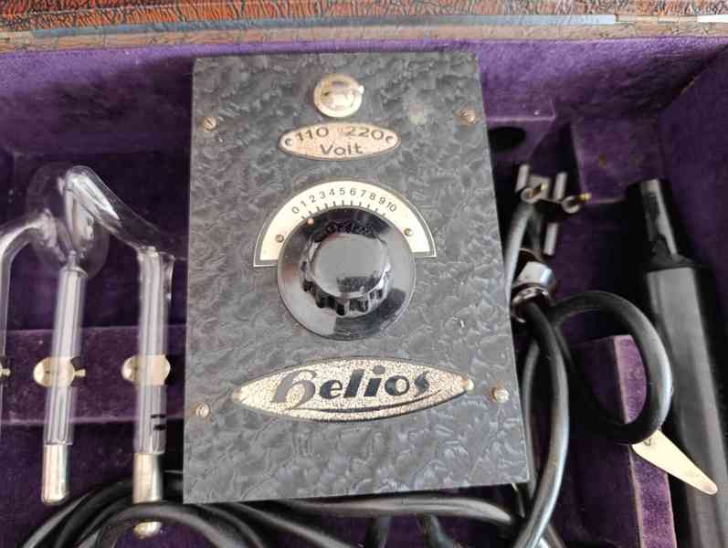 HELIOS Darsonval Violet Ray – elektrody, kufřík - foto 6