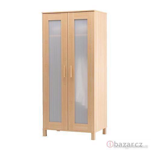 ŠATNÍ SKŘÍN ANEBODA (v barvě bříza) IKEA - foto 1