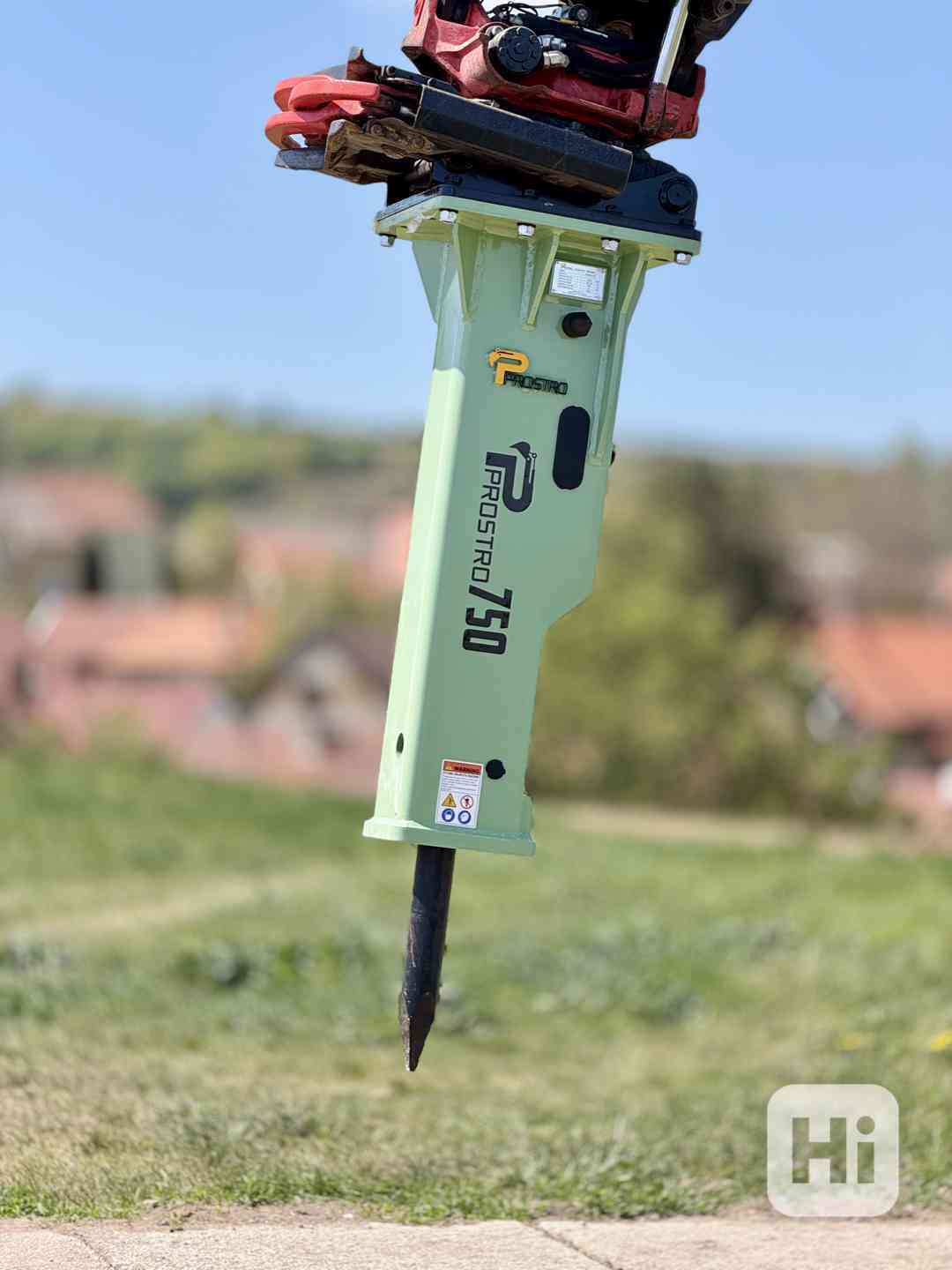 Hydraulické bourací kladivo s upínání S40, S45, S50 a JCB - foto 1