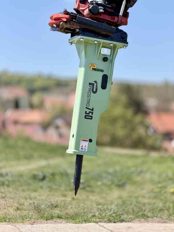 Hydraulické bourací kladivo s upínání S40, S45, S50 a JCB - foto 1