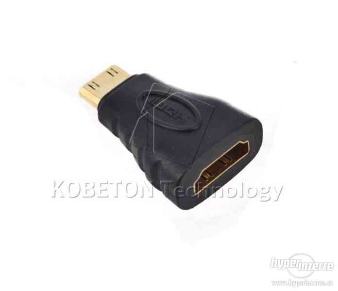 Redukce HDMI / HDMI mini černá - foto 1