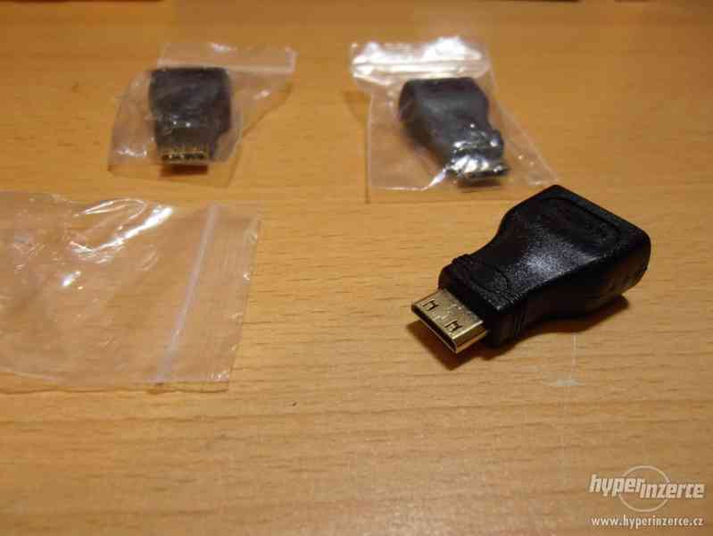 Redukce HDMI / HDMI mini černá - foto 4
