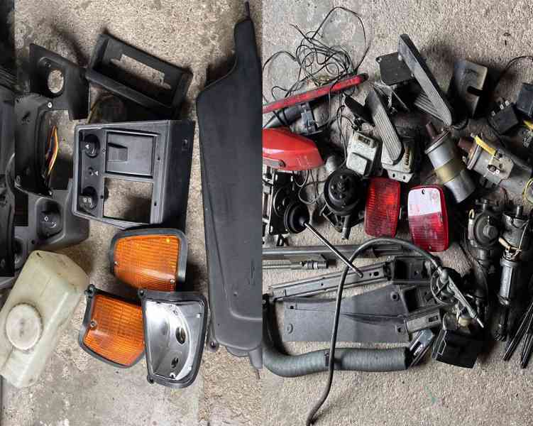 ŠKODA 105 120 125 soubor autodílů. - foto 1