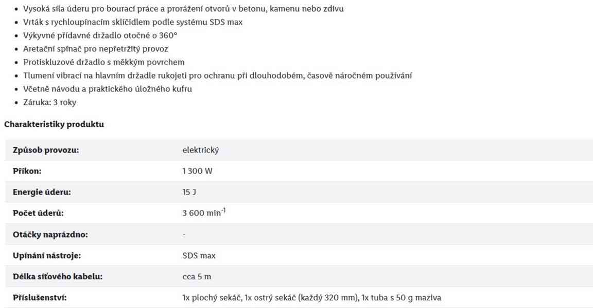 Elektrické Kladivo kango zár.3 roky nepoužité -40% - foto 3
