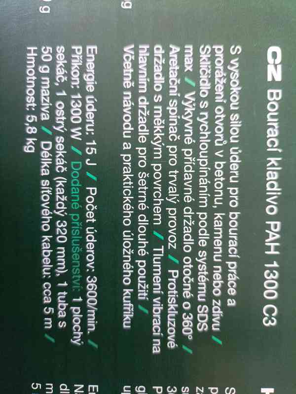 Elektrické Kladivo kango zár.3 roky nepoužité -40% - foto 4