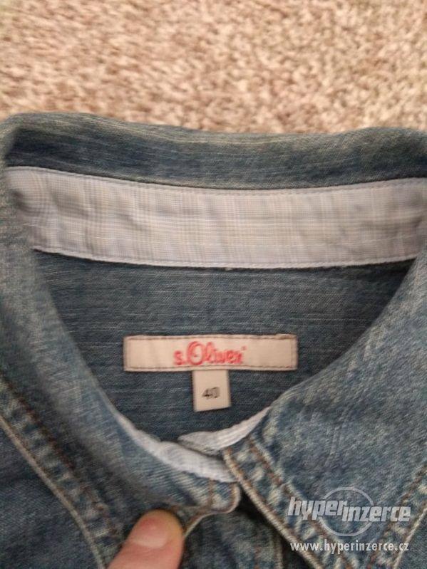 Nová dámská jeans košile s.Oliver - č. 40 - foto 7