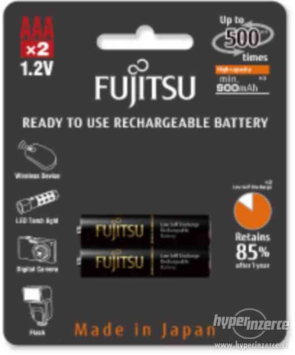 NOVÉ AAA aku Fujitsu HR-4UTHCEX(2B) 2×0,95Ah (Eneloop) s DPH - foto 1