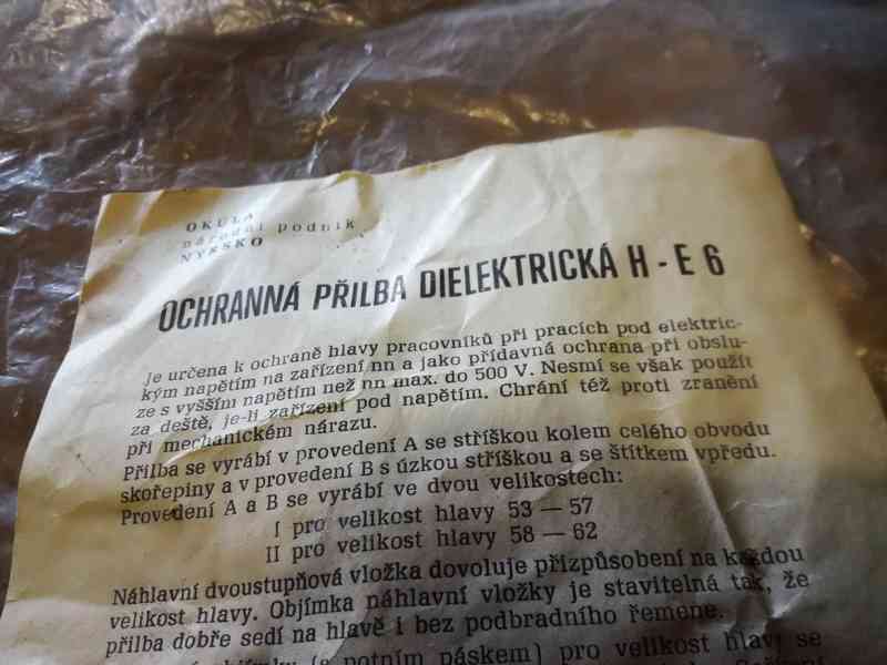 Elektrikářská přilba - foto 6