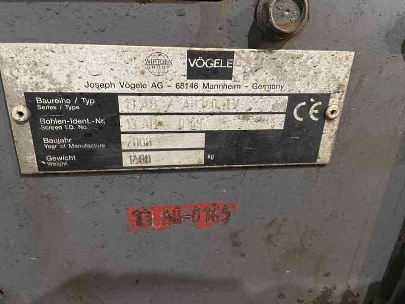 VÖGELE Super 1300-2, pásový finišér - foto 5