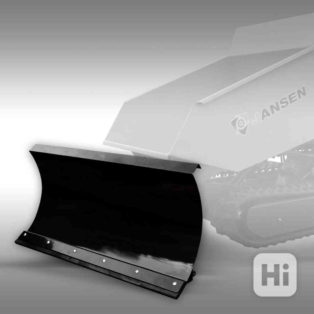 Snehový pluh pre dumpre Jansen RD-200, RD-300, RD-300S, RD-5 - foto 1