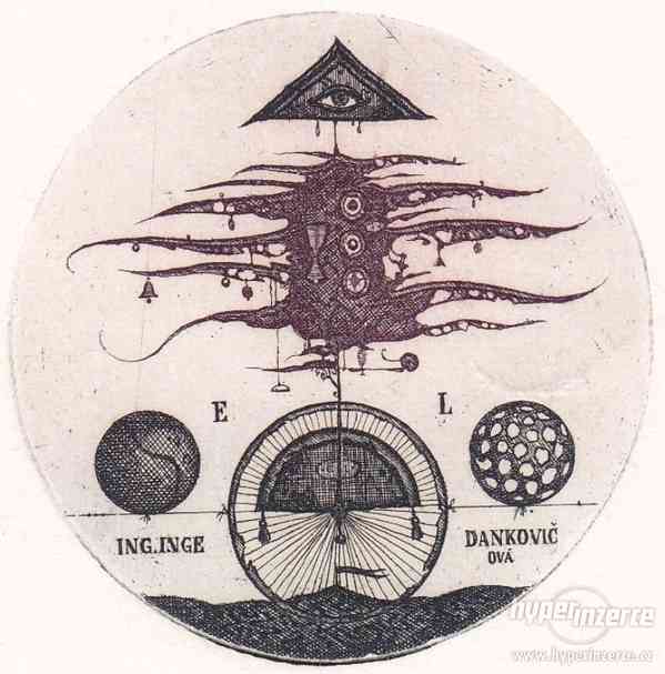 Milan Bauer (1960) Ex libris Ing.Inge Dankovičová - foto 1