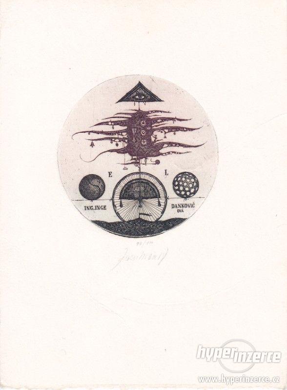 Milan Bauer (1960) Ex libris Ing.Inge Dankovičová - foto 2