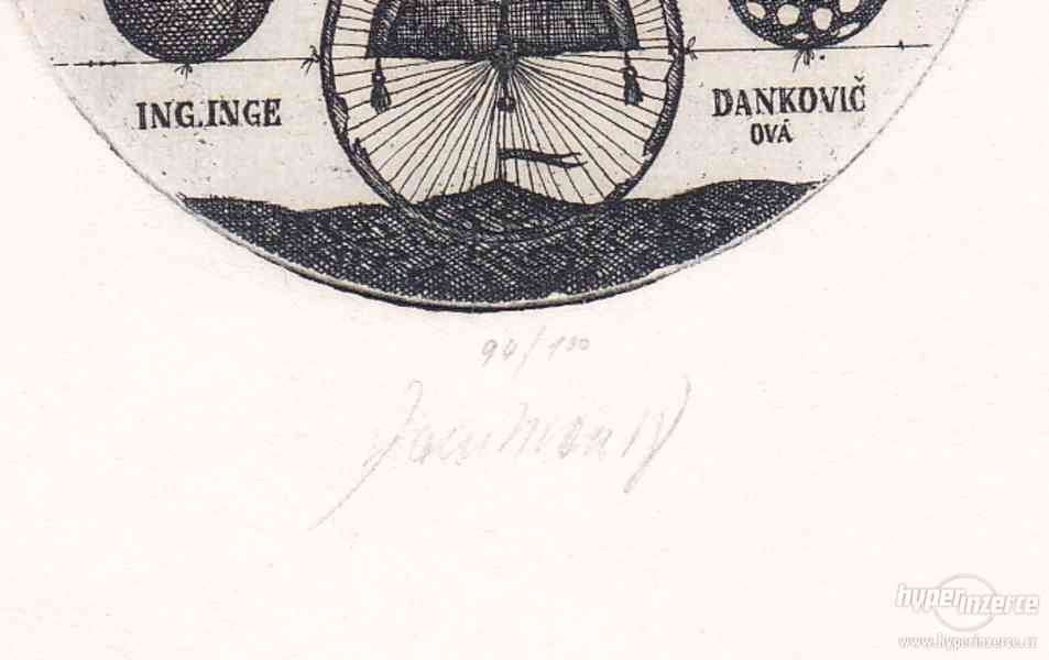 Milan Bauer (1960) Ex libris Ing.Inge Dankovičová - foto 3