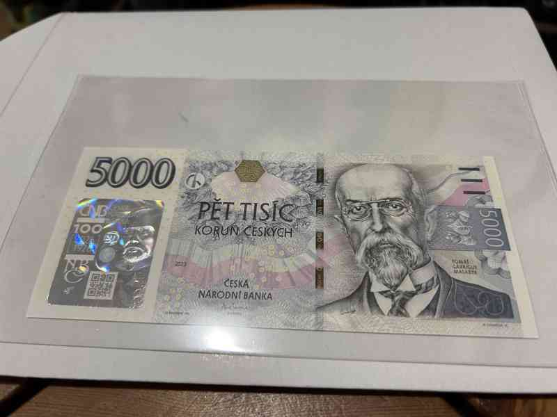 5000 Kč s hologramem přímo z ČNB - foto 20
