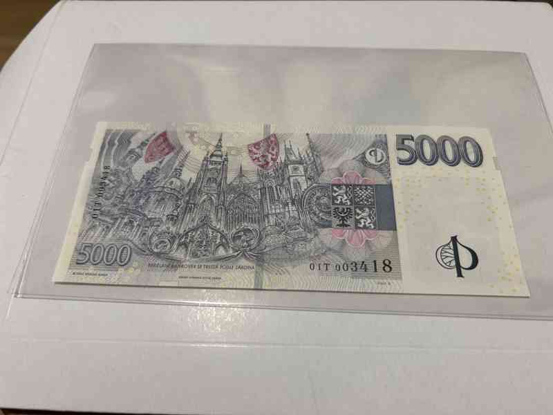 5000 Kč s hologramem přímo z ČNB - foto 13