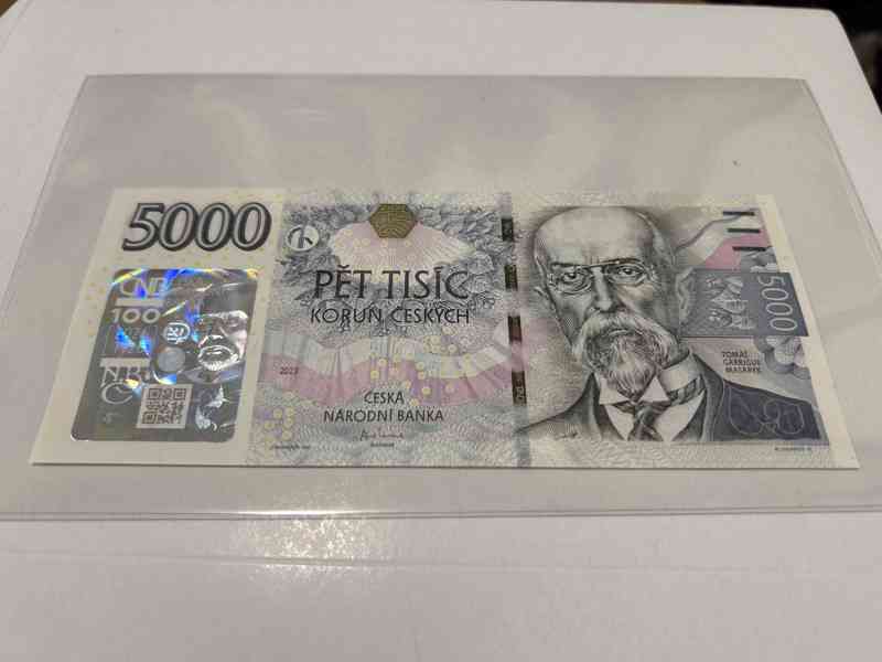 5000 Kč s hologramem přímo z ČNB - foto 16