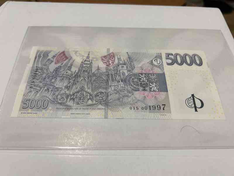 5000 Kč s hologramem přímo z ČNB - foto 5