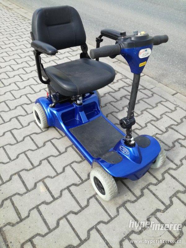 Invalidní vozík el vozítko vozík pro seniory el skútr - foto 1