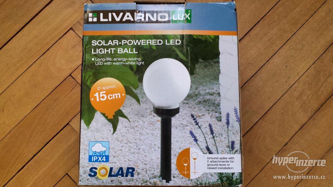 Nové LED solární svítidlo Livarnolux