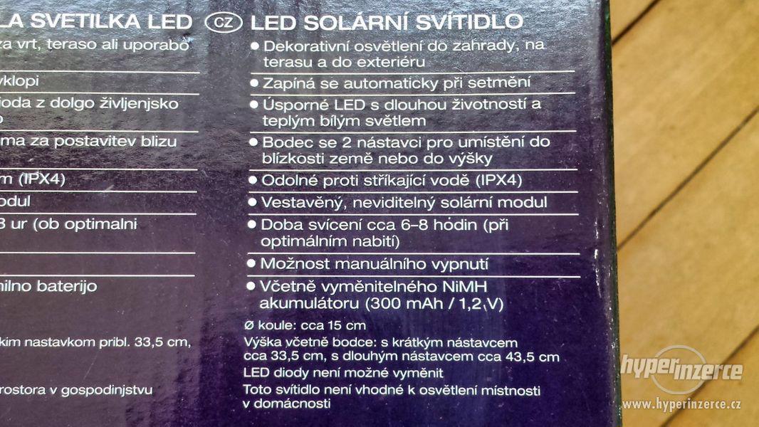 Nové LED solární svítidlo Livarnolux - foto 3