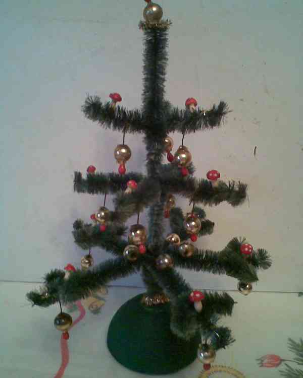 Retro Betlém se zvířátky a stromeček - foto 2