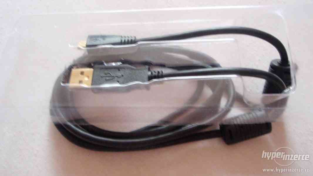 USB 2.0 datový propojovací a nabíjecí kabel A-MicroB, 1,8m - foto 2