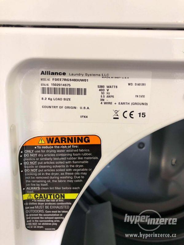 Profesionální sušička UniMac FDE7 s plněním až na 10kg - foto 5