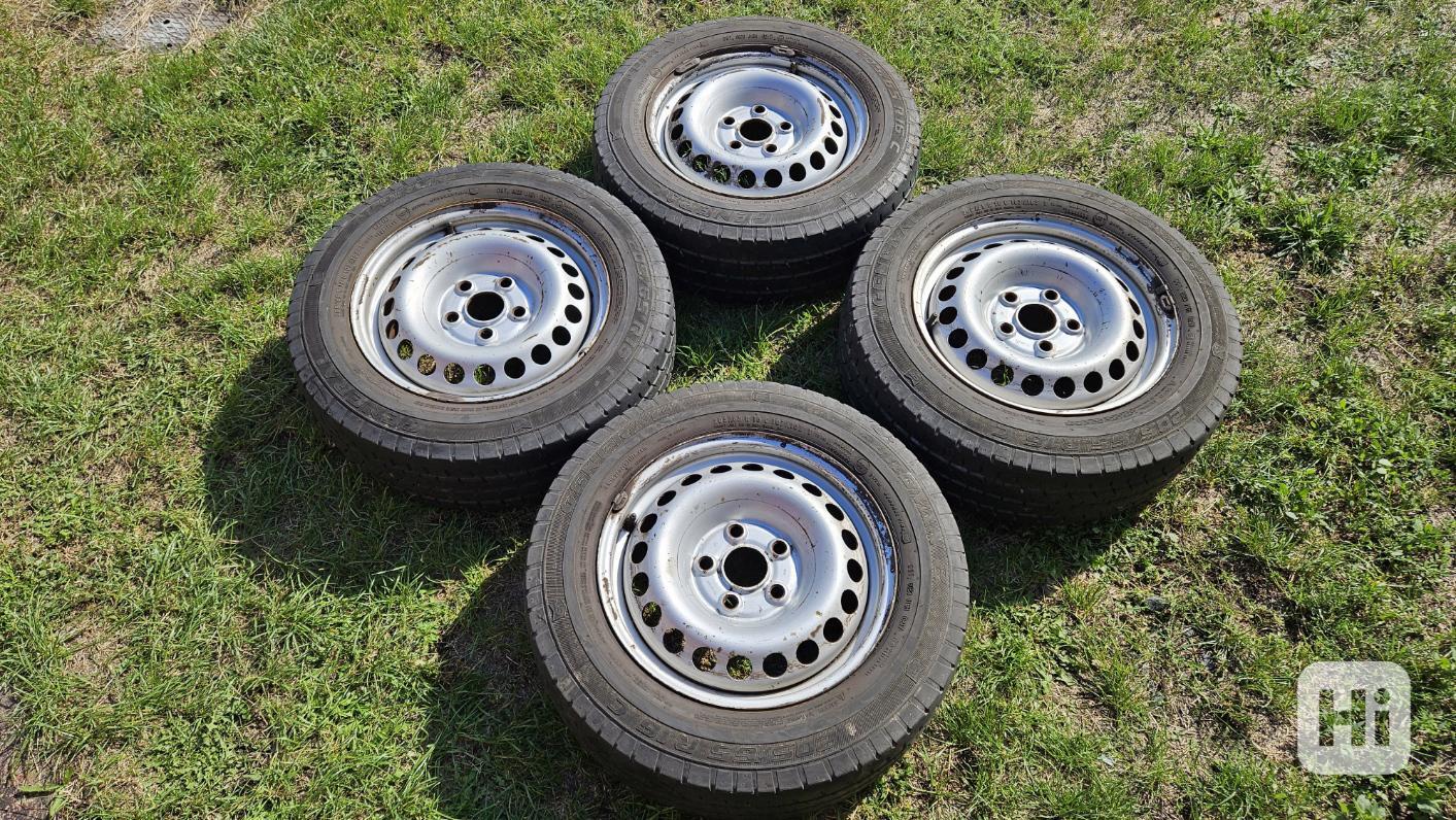 VW Transporter kola 205/65R16C disky 6,5Jx16 5x120 ET51 - foto 1