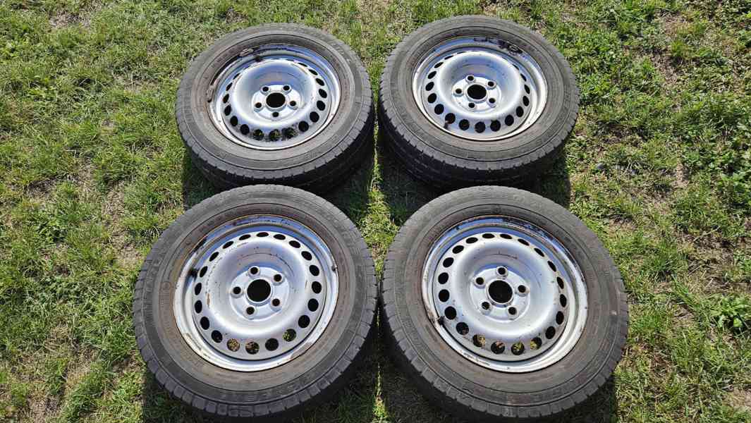 VW Transporter kola 205/65R16C disky 6,5Jx16 5x120 ET51 - foto 2