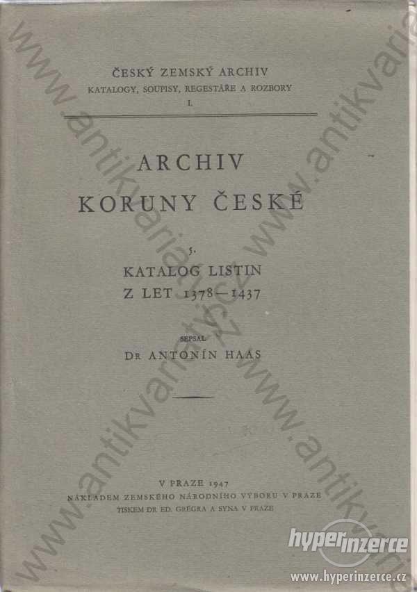 Archiv koruny České - foto 1