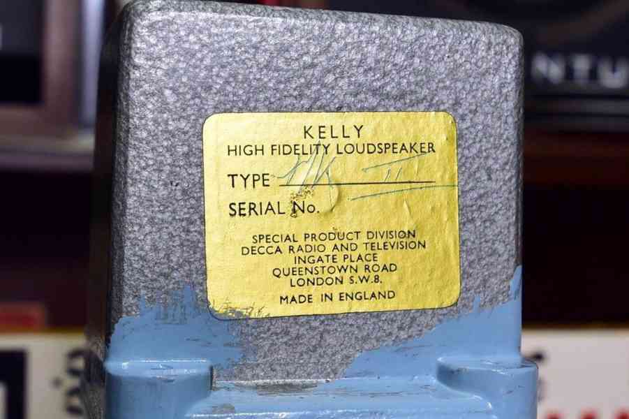 4ks Decca London Ribbon Kelly Mk II - výškové reproduktory - foto 2