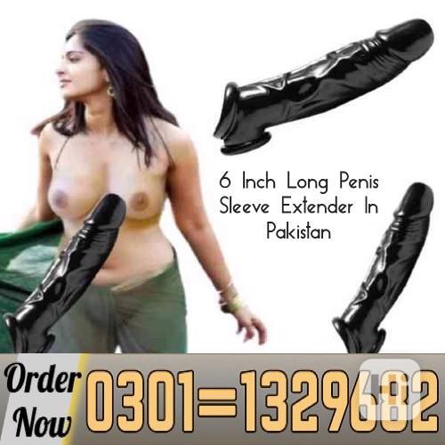 6 Inch Long Penis Sleeve Extender In Pakistan /0301=1329682/ - foto 1
