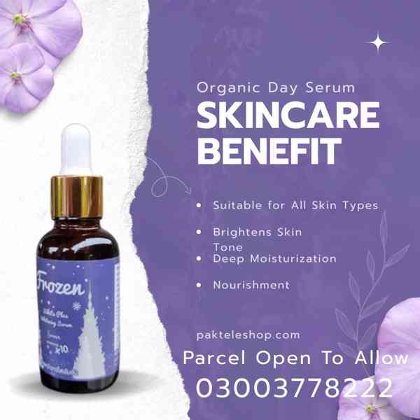 Frozen White Plus Whitening Serum in Pakistan | 03003778222