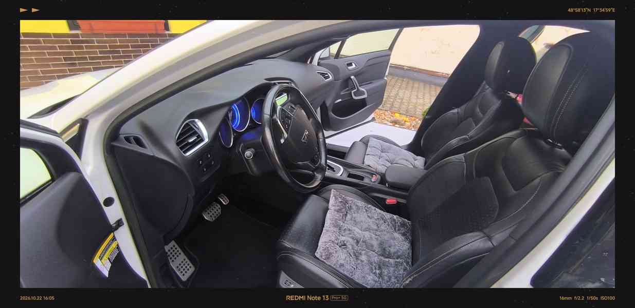 Citroën DS4 2.0 HDi (120 kW) Automat Aisin,r.v.2014,Sport - foto 9
