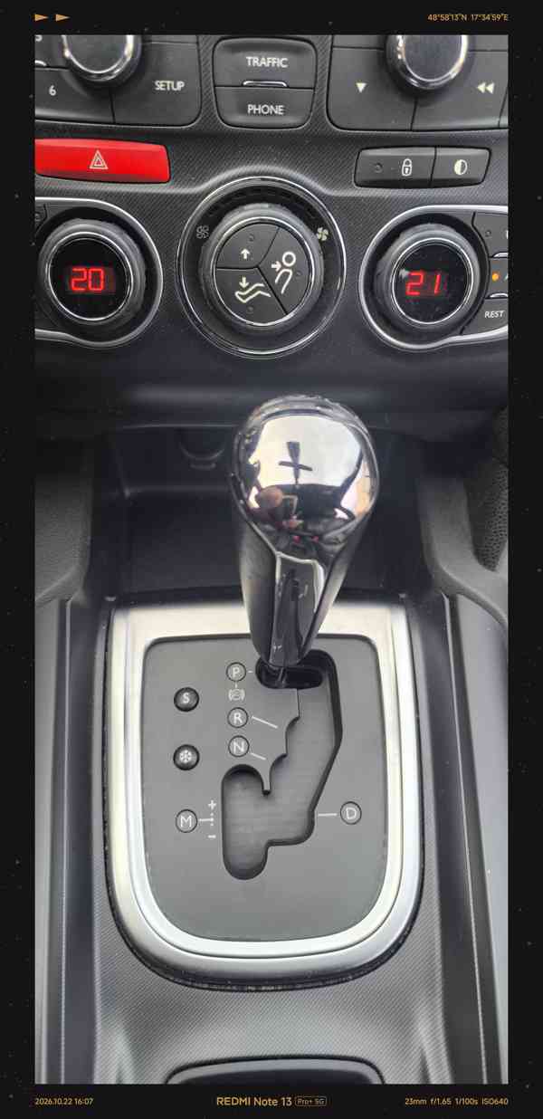 Citroën DS4 2.0 HDi (120 kW) Automat Aisin,r.v.2014,Sport - foto 18