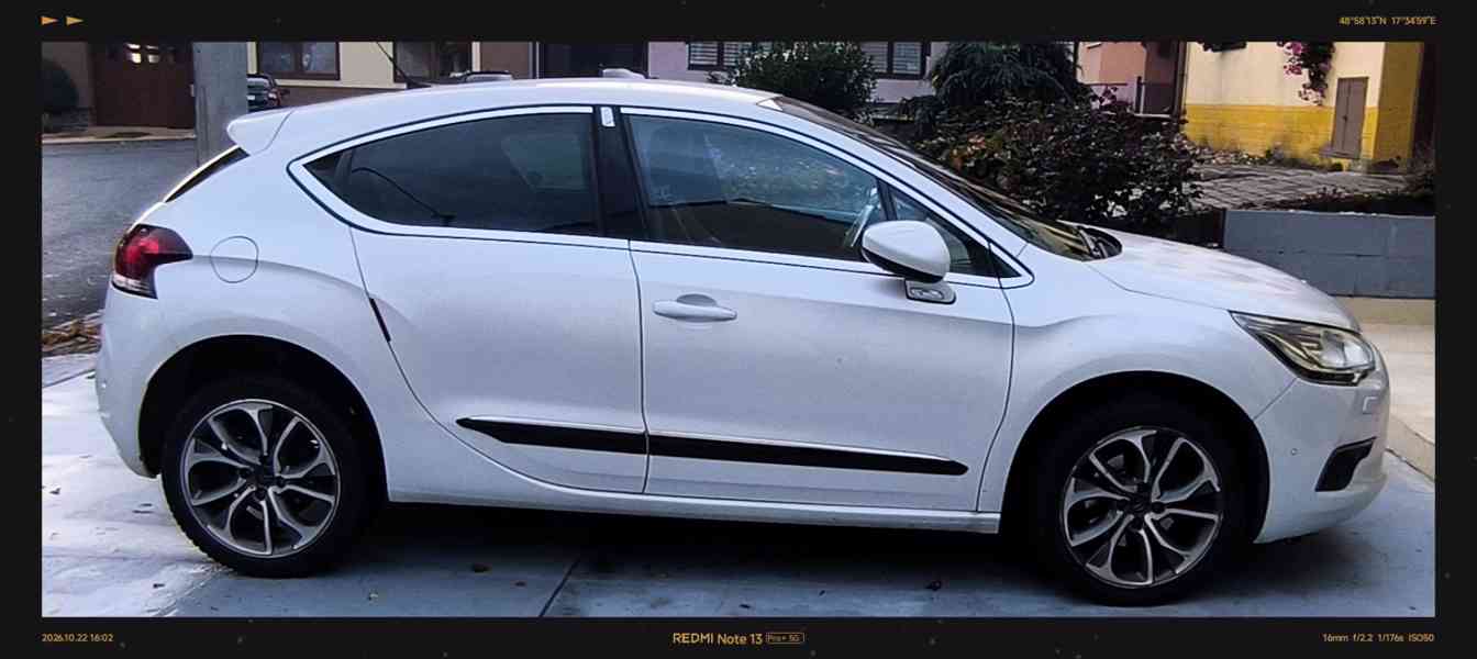 Citroën DS4 2.0 HDi (120 kW) Automat Aisin,r.v.2014,Sport - foto 3