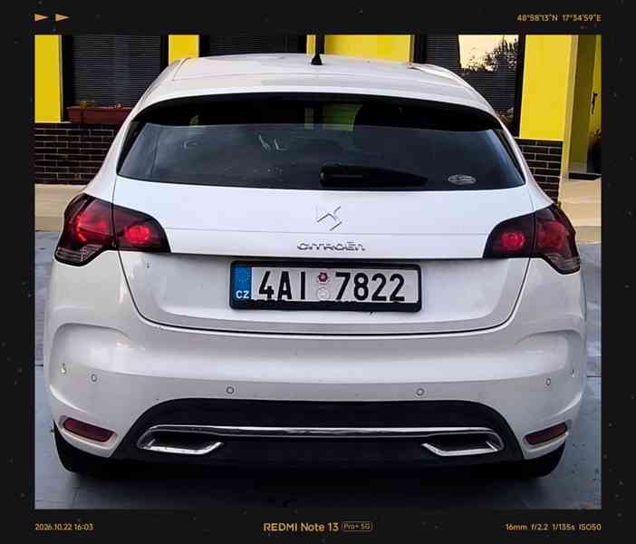 Citroën DS4 2.0 HDi (120 kW) Automat Aisin,r.v.2014,Sport - foto 5