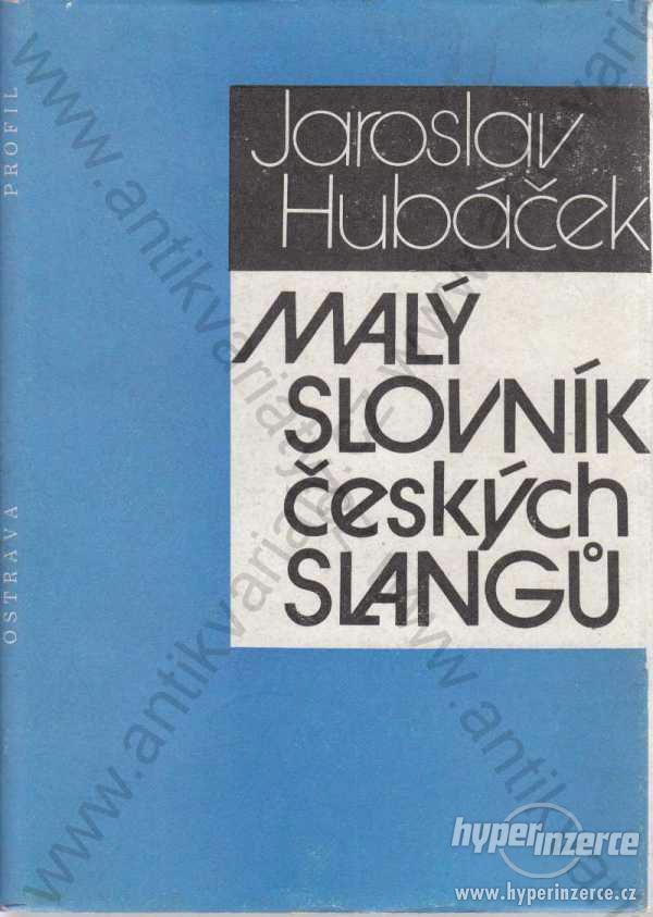 Malý slovník českých slangů  Jaroslav Hubáček - foto 1