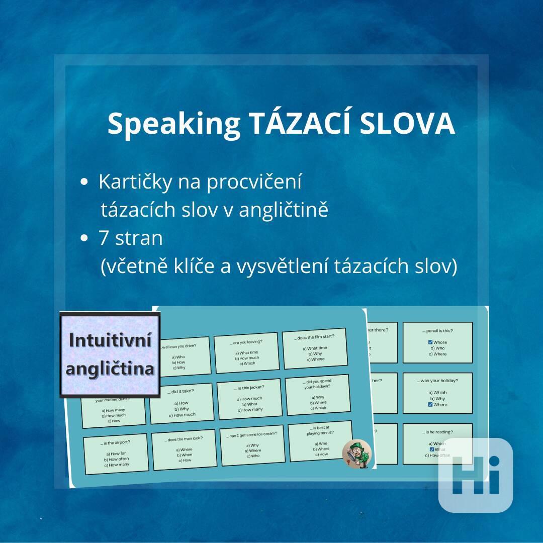 Speaking TÁZACÍ SLOVA (kartičky) - foto 1