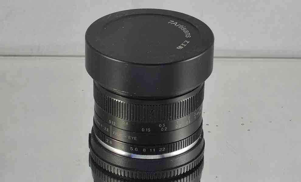 pro Sony E - 7artisans 7,5mm f/2.8*Fish-eye manuál - foto 5