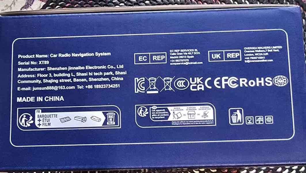 Top 9" Android rádio Junsun V1 Pro (6GB RAM / 128GB ROM, 4G  - foto 2