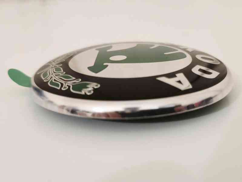 ORIGINÁL emblém Škoda 80 mm 1U0853621C - foto 3