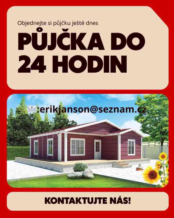 Legální a rychlá nabídka půjčky do 24 hodin bez platby přede