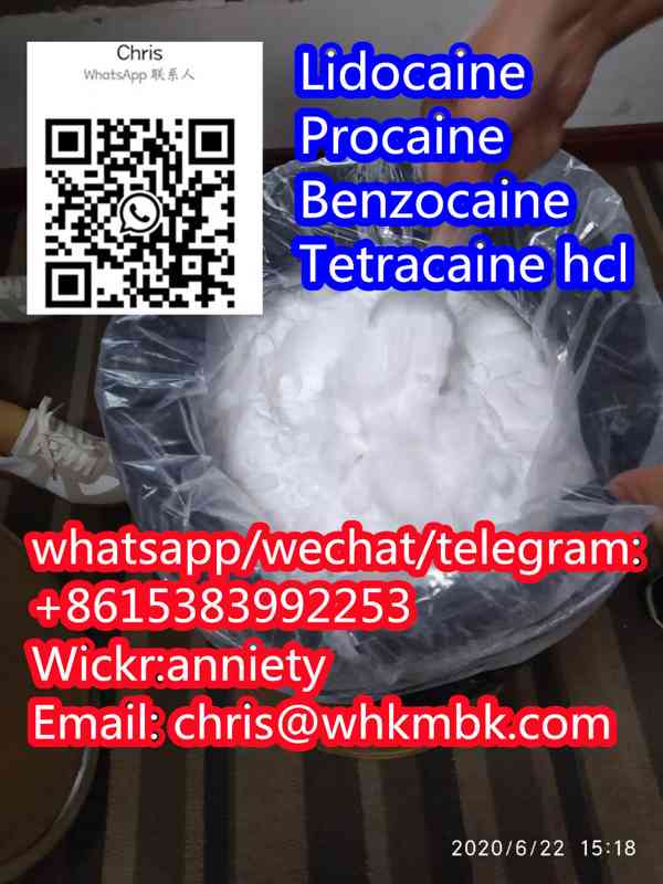 whatsapp: +86 153 8399 2253 Lidocaine Procaine Benzocaine - foto 3
